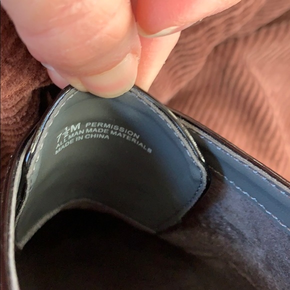 Aerosoles US 7 1/2 Black Patent Leather Shoes - Picture 7 of 7